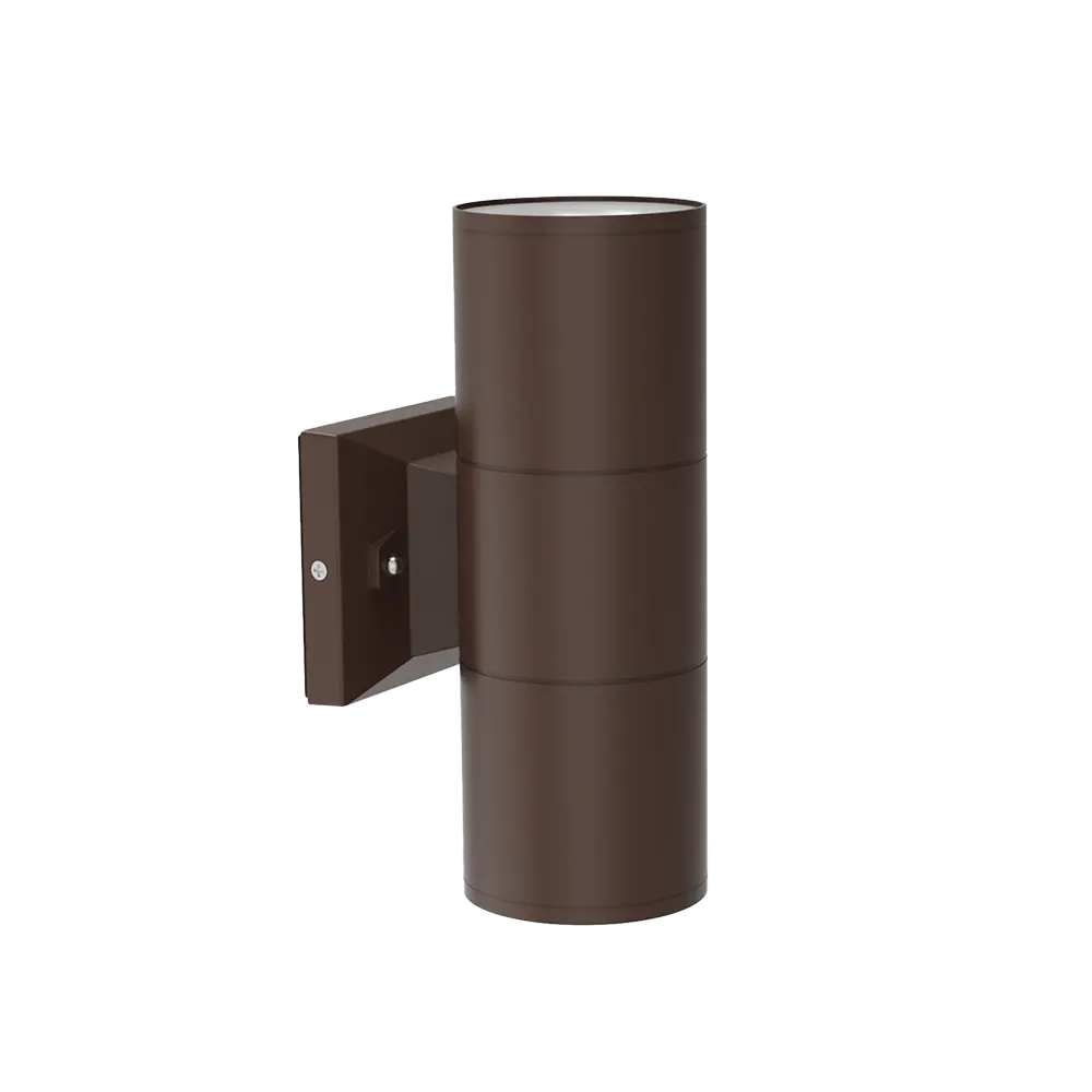 CWS01 Led Cylinder Wall Sconce Lights-Brown of onon-tech.com