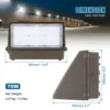 FWP Full Cut-Off LED Wall Pack Lights (3) of onon-tech.com