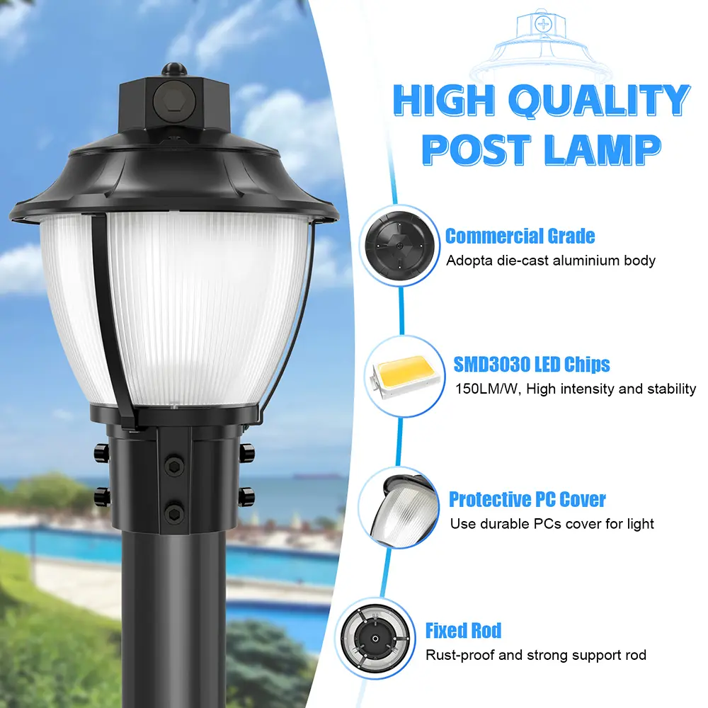PAL LED Post Top Lights (4) of onon-tech.com