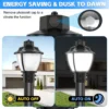 PAL LED Post Top Lights (5) of onon-tech.com